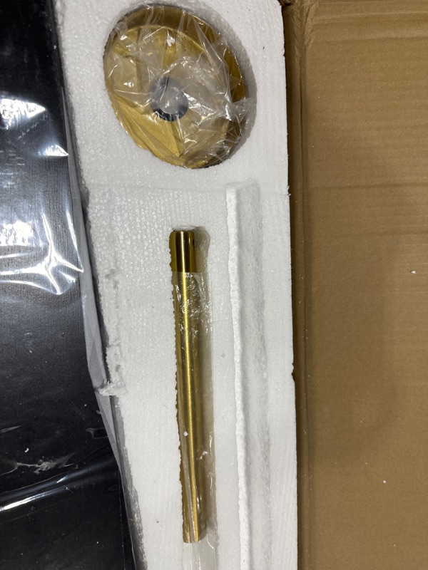 Photo 1 of DIGLED Ceiling Fan with Lights and Remote Control, 72 Inch Large Farmhouse Ceiling Fan with 8 Blades 5-Speed Reversible DC Motor for Indoor Living Room Outdoor Covered Patios, Black and Gold black and gold 72"