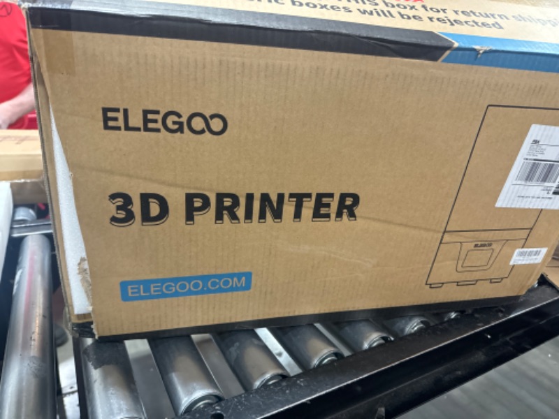 Photo 8 of ELEGOO Mars 4 DLP 3D Printer, Desktop Resin 3D Printer with Ultra-Quiet Printing, 20000+ Hours Service Life, and Ultra-Low Operating Power, Printing Size of 132.8x74.7x150mm³/5.22x2.94x5.9in³