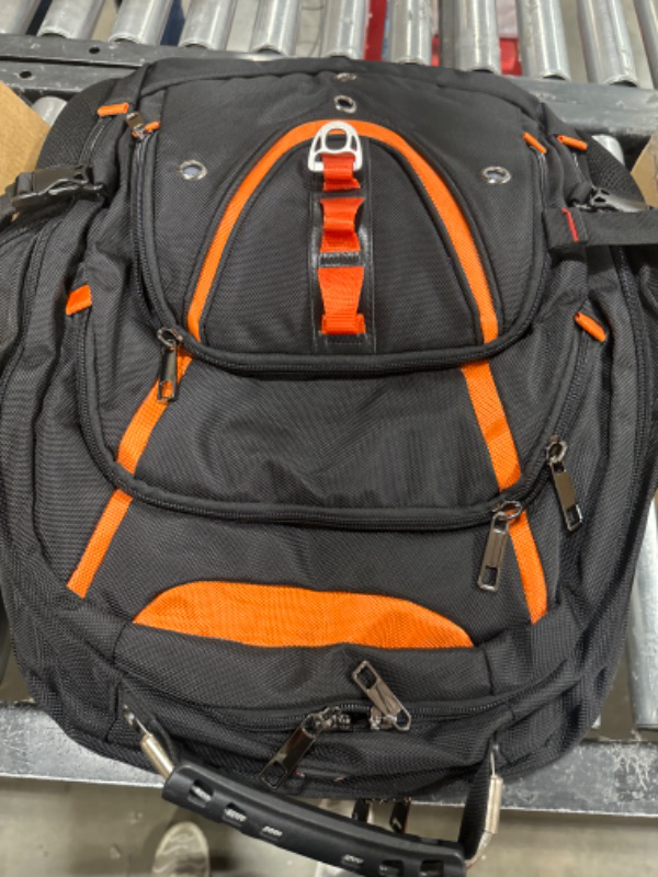 Photo 1 of Black and Orange Bakcpack 