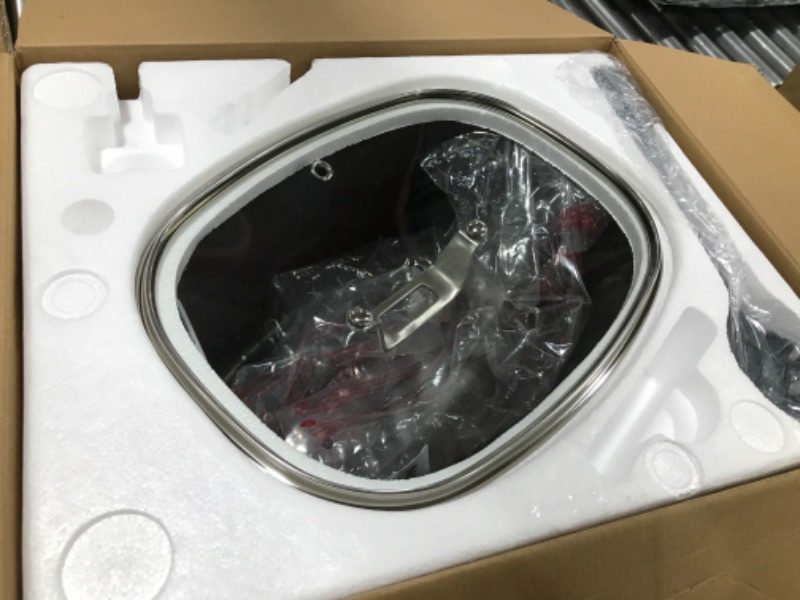 Photo 2 of Ninja MC1001 Foodi PossibleCooker PRO 8.5 Quart Multi-Cooker, with 8-in-1 Slow Cooker, Pressure Cooker, Dutch Oven & More, Glass Lid & Integrated Spoon, Nonstick, Oven Safe Pot to 500°F, Sea Salt Grey