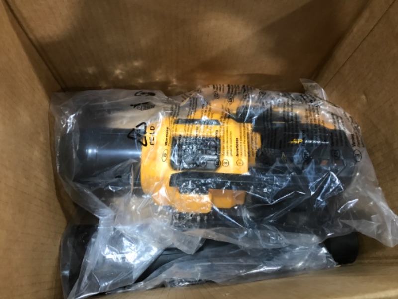 Photo 2 of Cordless Leaf Blower for Dewalt 20V Max Battery HEINPRO 400CFM Electric Leaf Blower Cordless, Variable Speed, Turbo Mode, Leaf blowers Battery Powered for Lawn Care, Patio (Tool Only)