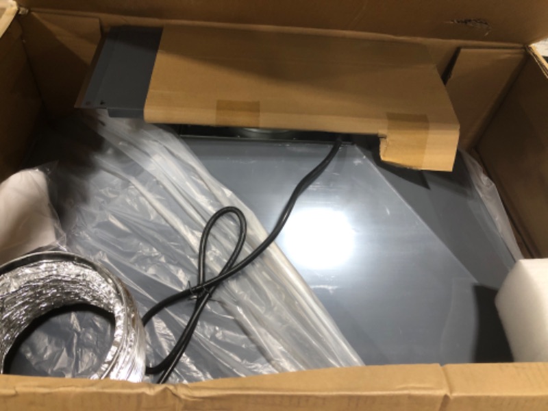 Photo 1 of Kitchen Hood?Built-In/Insert Range Hood 30ft, Convertible Kitchen Vent Hood, Stainless Steel Stove Hood with Push Button, 265 CFM, Baffle Filt,effectively eliminating smoke, odors, and grease