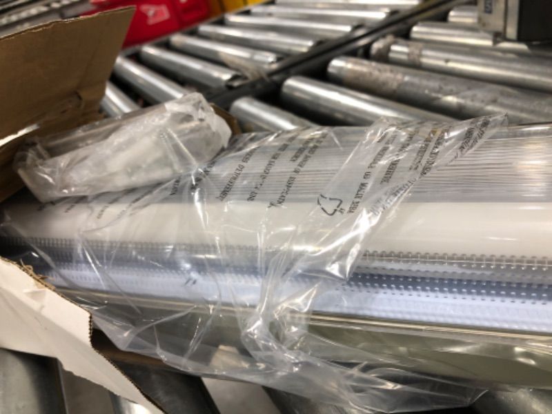 Photo 1 of 2 Lamp LED Vapor Proof Fixture, UL & DLC, Clear Cover, Waterproof, IP65, 120-277v, Garage Lighting, Car Wash, Warehouse, Walk in Freezer, Bulbs Sold Separately
