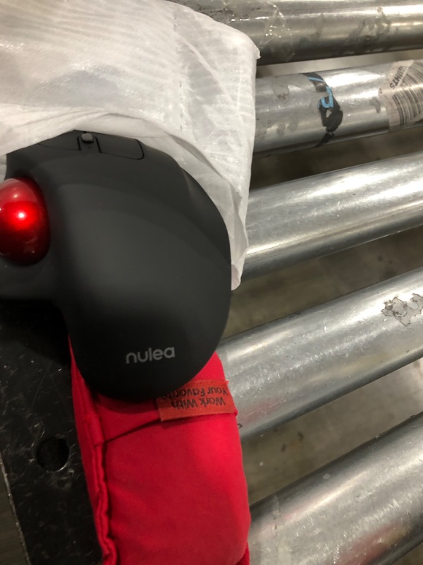 Photo 2 of Nulea M501 Wireless Trackball Mouse, Rechargeable Ergonomic, Easy Thumb Control, Precise & Smooth Tracking, 3 Device Connection (Bluetooth or USB), Compatible for PC, Laptop, iPad, Mac, Windows.
