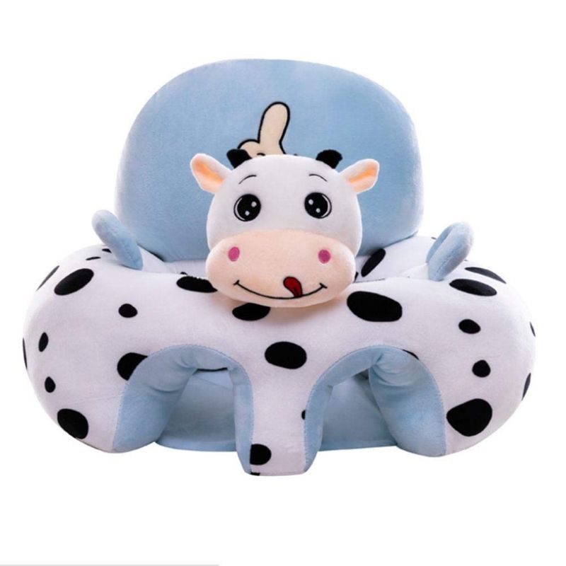 Photo 1 of Baby Learning Seat Soft Animal Shaped Chair for Infants, Safe, Stable, Cute Design, Supports Sitting Practice (Cows)