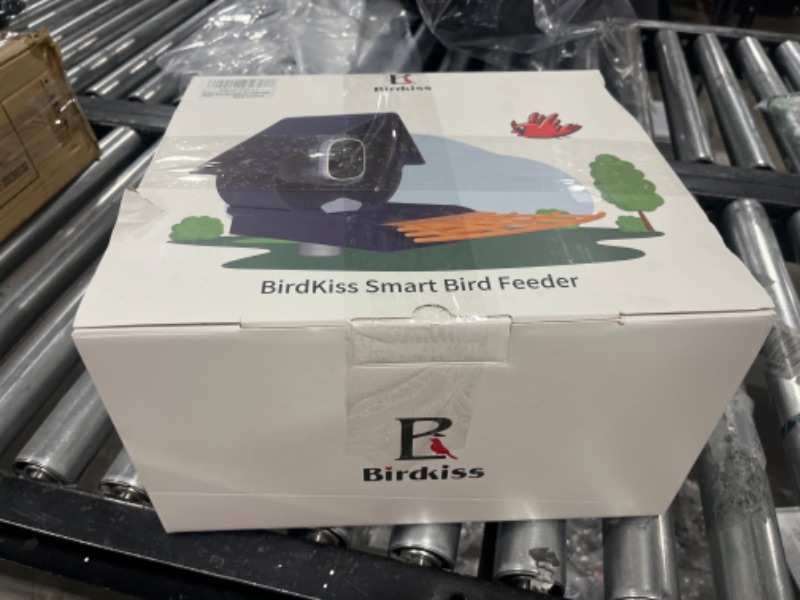 Photo 1 of Smart Solar Feeder Camera: AI Identify WiFi Camera with Auto Bird Video Capture & Instant Notifications, Ideal Bird Lover Gift Diamond Blue