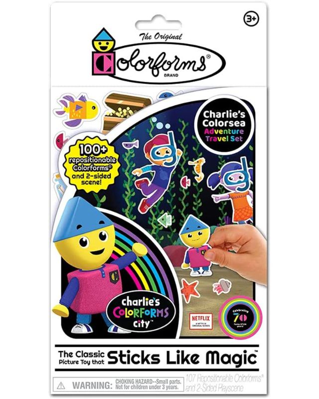 Photo 1 of Colorforms Magnetic Doll Dress-up Sets Not - Charlie's City Book Craft Kit