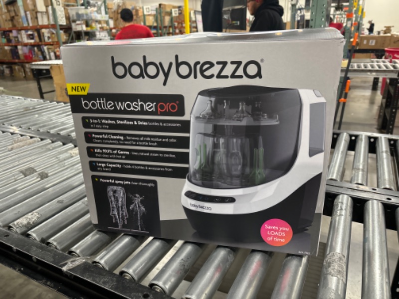 Photo 2 of Baby Brezza Bottle Washer Pro - Baby Bottle Washer, Sterilizer + Dryer - All in One Bottle Cleaner Machine Replaces Tedious Bottle Brushes and Hand Washing