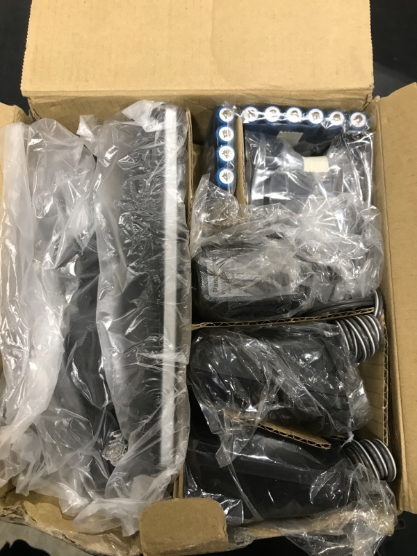 Photo 1 of Panasonic Cordless Phone with Advanced Call Block, Link2Cell Bluetooth, One-Ring Scam Alert, and 2-Way Recording with Answering Machine, 5 Handsets - KX-TGF975B (Black with Silver Trim)