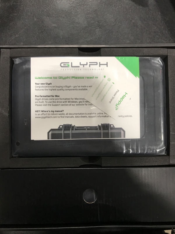 Photo 2 of Glyph BlackBox Pro External Hard Drive 7200 RPM, USB-C (3.1,Gen2) (16TB) 