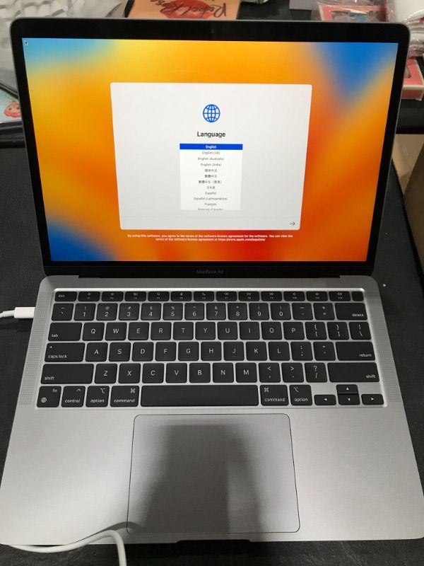 Photo 6 of Apple 2020 MacBook Air Laptop M1 Chip, 13" Retina Display, 8GB RAM, 256GB SSD Storage, Backlit Keyboard, FaceTime HD Camera, Touch ID. Works with iPhone/iPad; Space Gray 256GB Space Gray