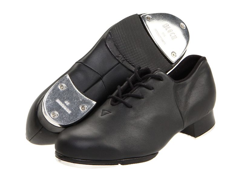 Photo 1 of Bloch Adult "TapFlex" Lace up Tap Shoes Black 08.0M S0388L SIZE 8 WOMEN
