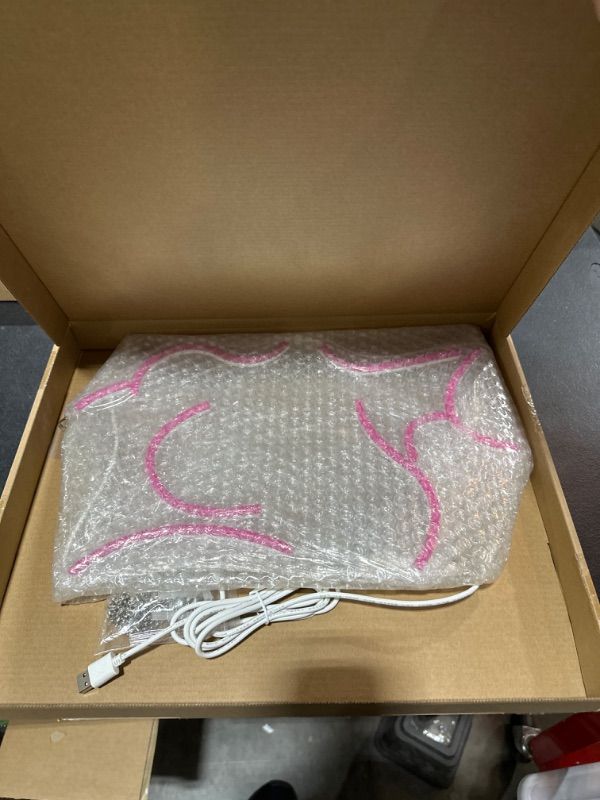 Photo 1 of Pink Lady Body Neon Sign for Various Spaces Antique