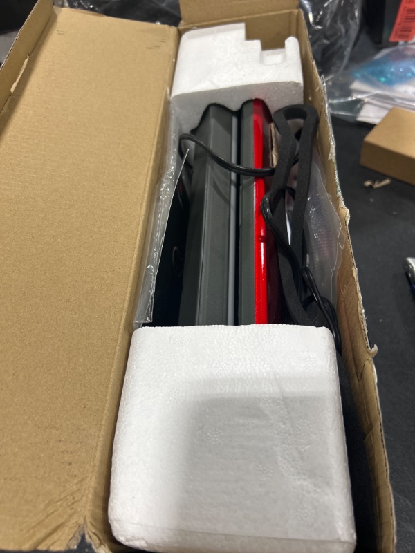 Photo 1 of KitchenBoss Food Vacuum Sealer Machine: Vacuum Sealer Machine for Dry and Moist Foods Storage Preservation Automatic Vacuum Sealing Include 5 Pcs Food Vacuum Bags Universal G200-Red