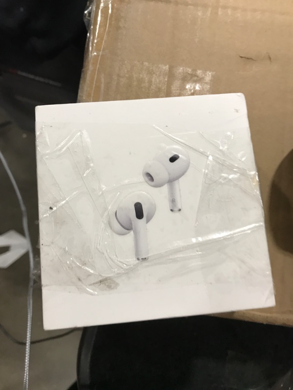 Photo 1 of Apple AirPods (2nd Generation) Wireless Ear Buds, Bluetooth Headphones with Lightning Charging Case Included, Over 24 Hours of Battery Life, Effortless Setup for iPhone
