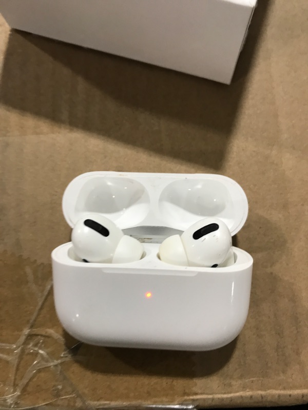 Photo 1 of Apple AirPods (2nd Generation) Wireless Ear Buds, Bluetooth Headphones with Lightning Charging Case Included, Over 24 Hours of Battery Life, Effortless Setup for iPhone
