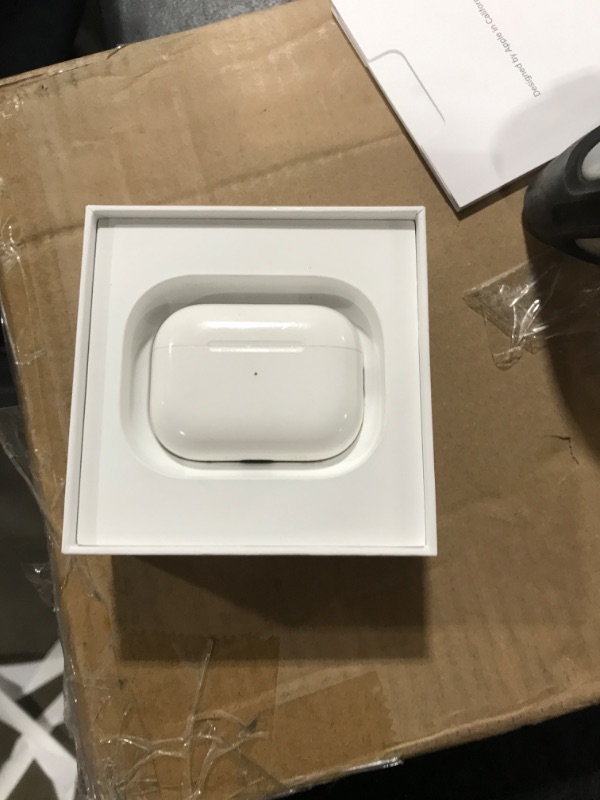 Photo 1 of Apple AirPods (2nd Generation) Wireless Ear Buds, Bluetooth Headphones with Lightning Charging Case Included, Over 24 Hours of Battery Life, Effortless Setup for iPhone
