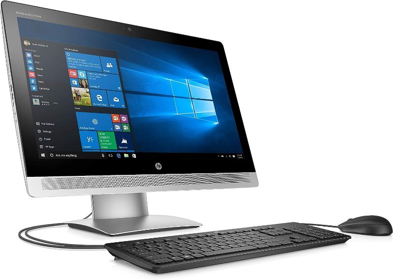 Photo 1 of HP EliteOne 800 G4 All-in-One PC Intel i5-8500 8GB 256GB SSD 23.8 FHD Touch Display USB Keyboard & Mouse Windows 10 Pro (Renewed)
