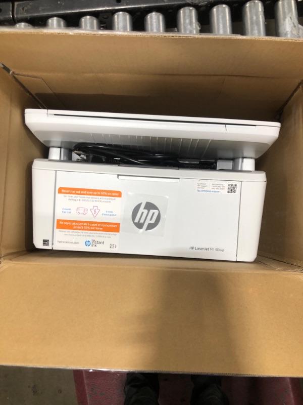 Photo 2 of HP LaserJet MFP M140w Wireless Printer, Print, scan, copy, Fast speeds, Easy setup, Mobile printing, Best-for-small teams, Instant Ink eligible
