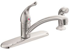 Photo 1 of Moen Chateau Single Handle Kitchen Faucet with Side Spray
