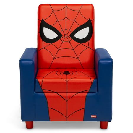 Photo 1 of Marvel Spider-Man High Back Upholstered Kids Chair