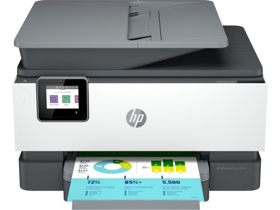 Photo 1 of HP OfficeJet Pro 9015e All-in-One Certified Refurbished Printer with Bonus 6 Months Instant Ink Through HP+|6.86 Cm Capacitive Touchscreen CGD Display
