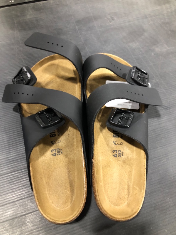 Photo 1 of Birkenstock Men's Amalfi Leather Soft Footbed Arizona Sandals
