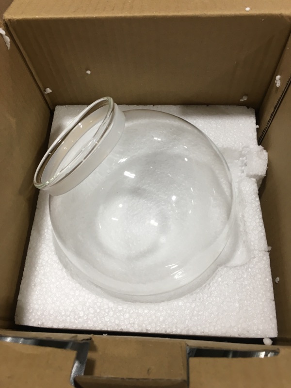 Photo 1 of Permo Lighting Fixture Replacement 5.9" Round Globe Clear Glass Shade