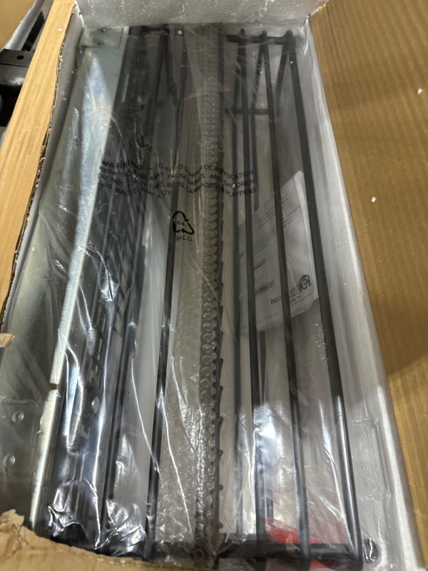 Photo 1 of Household Essentials Narrow Sliding Cabinet Organizer, Two Tier Organizer, Matte Black, Great for Slim Cabinets in Kitchen, Bathroom and More 5" Black