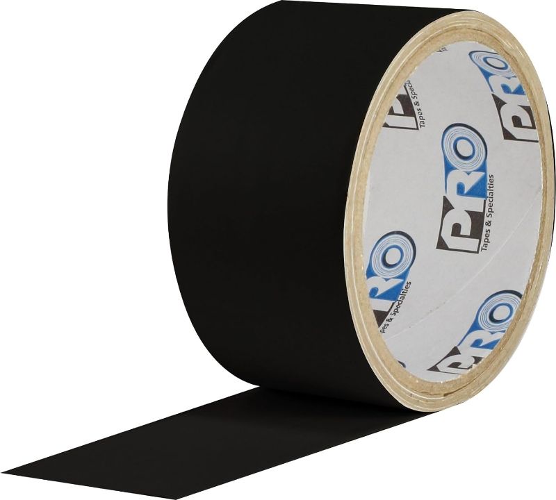 Photo 1 of PRO Tapes & Specialties Pro Flex Flexible Butyl All Weather Patch and Shield Repair Tape, 50' Length x 4" Width, Black (Pack of 12)
