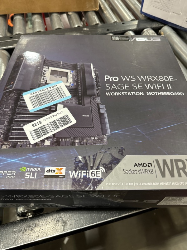 Photo 9 of ASUS Pro WS WRX80E-SAGE SE WiFi II AMD WRX80 Ryzen™ Threadripper™ PRO Extended-ATX Workstation Motherboard