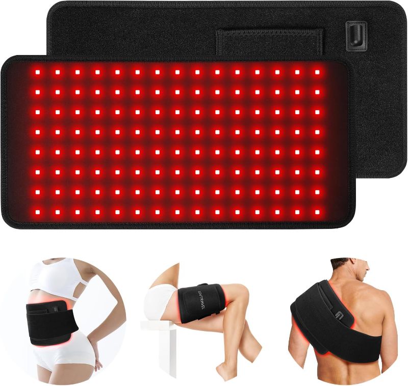 Photo 1 of LOVTRAVEL LED Red Light and 850nm Near Infrared Light Therapy Devices Large Pads Wearable Wrap for Pain
