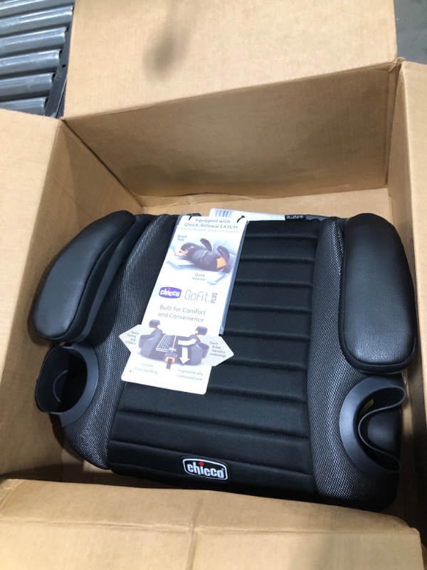 Photo 2 of Chicco GoFit Plus Backless Booster Car SEAT, Iron