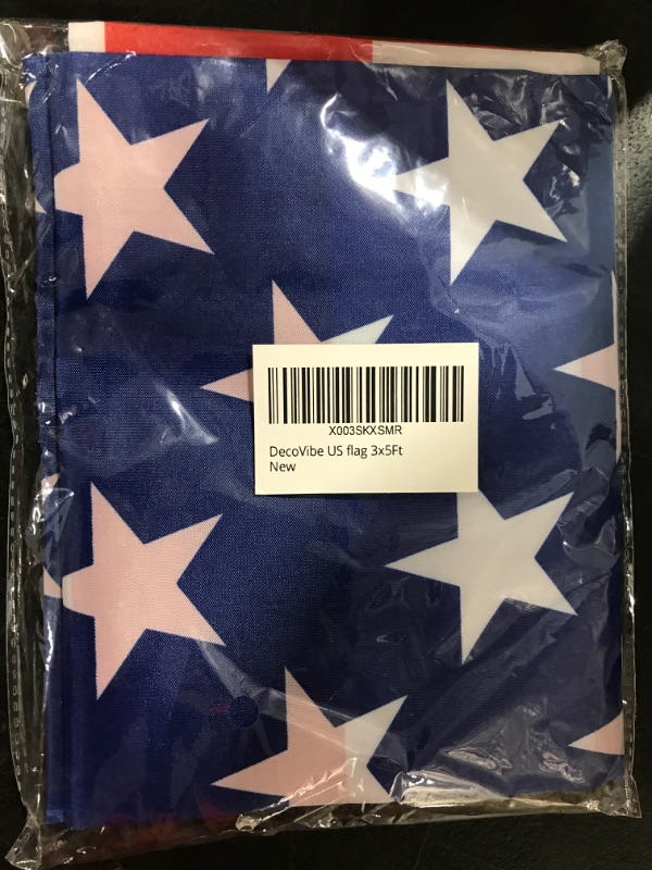 Photo 1 of 3x5" USA Flag 50 Stars 