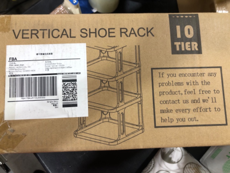 Photo 1 of 10 Tier Vertical Shoe Rack 