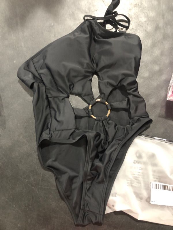 Photo 1 of Women's Black bathing Suit Size M
