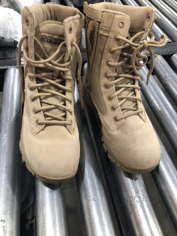Photo 1 of RESPONSE GEAR TACTICAL BOOTS
SIZE 8.5