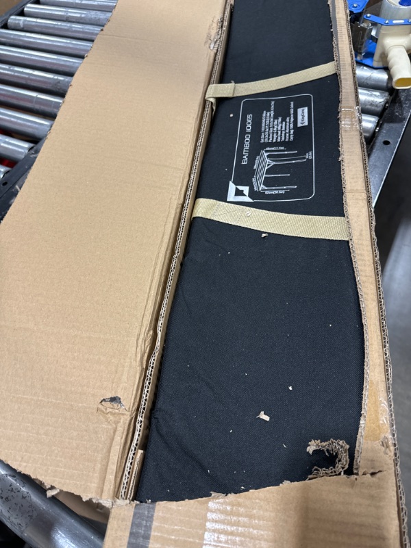 Photo 1 of KingCamp Bamboo Camping Table Environmental Folding Table with Adjustable Height Aluminum Legs Heavy Duty 176lbs 4-Fold Portable Foldable Camp Tables for Travel, Picnic, Outdoor and Indoor, 4 People Size 39.3'' * 25.6'' * 25.6", 4-5person