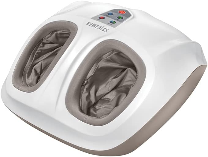 Photo 1 of Homedics Shiatsu Air 2.0 Foot Massager and Bubble Mate Foot Spa with Heat, Massage Nodes, Pumice Stone, and Toe-Touch Control Without Remote