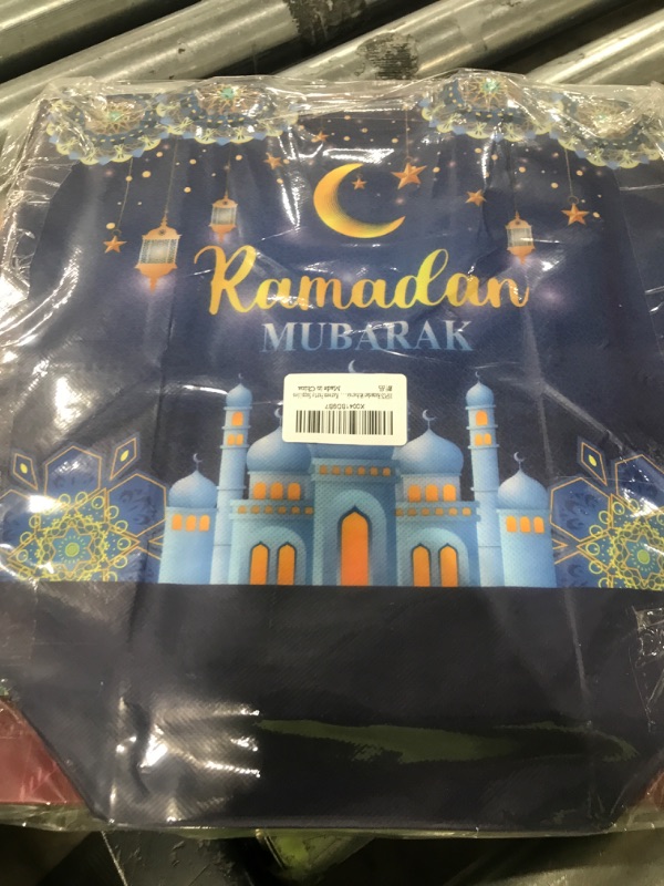 Photo 2 of 16PCS Ramadan Mubarak Reusable Gift Bags, Treat Bags with Handles, Assorted Sizes Ramadan Mubarak Party Bags, Multifunctional Non-Woven Ramadan Bags for Gifts Wrapping, Ramadan Kareem Party Supplies