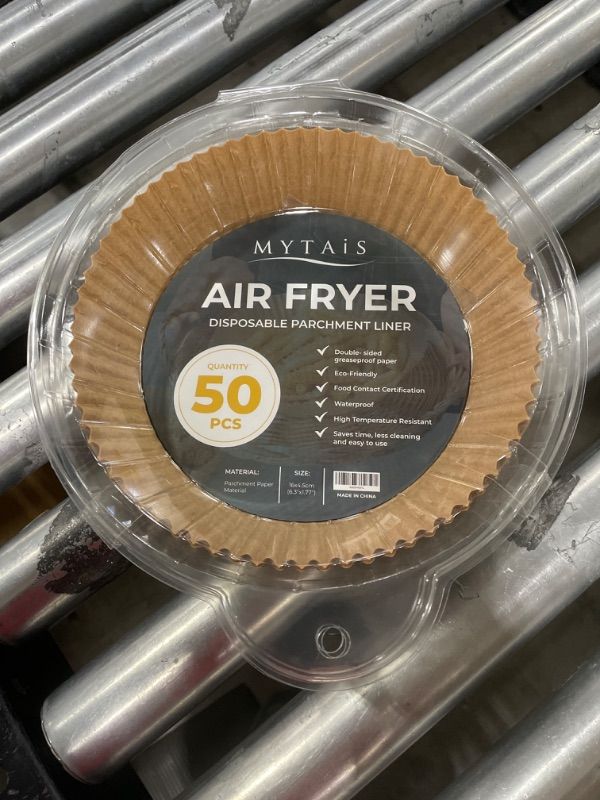 Photo 1 of MYTAIS AIR FRYER LINERS 2 PACKS OF 50