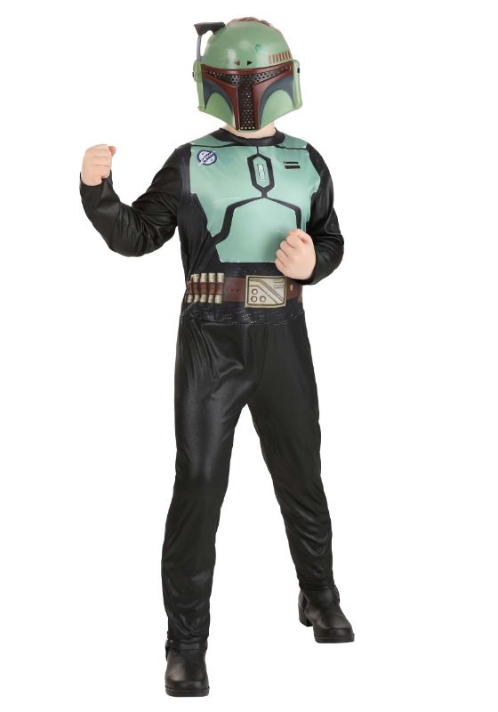 Photo 1 of Star Wars Value Boba Fett Costume for Kids SIZE LARGE 12-14
