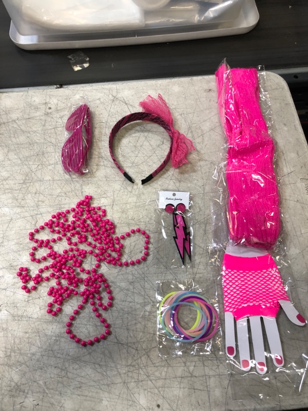 Photo 1 of 80S RETRO PINK COSPLAY ACCESSORIES 