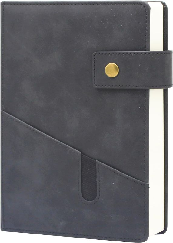 Photo 1 of 996DEMING Hardcover Leather Notebook Journal for Men - 360 Pages,B5 College Ruled 100gsm Lined Paper,Mens Journal for Writing,Notepads for Work,Professional Personalized Notebook,7.6'' X 10''(B5,
