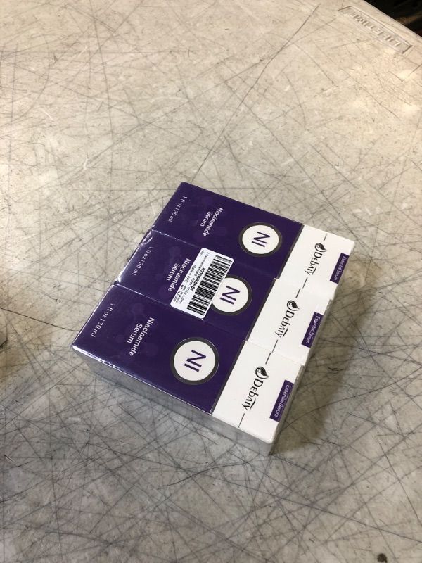 Photo 1 of 3 Pack Niacinamide Serum with Snail Secretion Filtrate for Face Moisturizing Inhibits Melanin & Restore Skin Natural, Anti-Aging and Shrinks Pores (1Fl.Oz / 30ml) EXP 8/27/2026 (FACTORY SEALED)