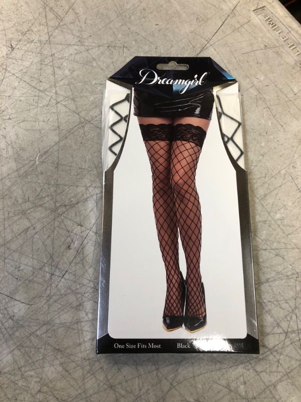 Photo 1 of Fence Net Thigh High Black O/s