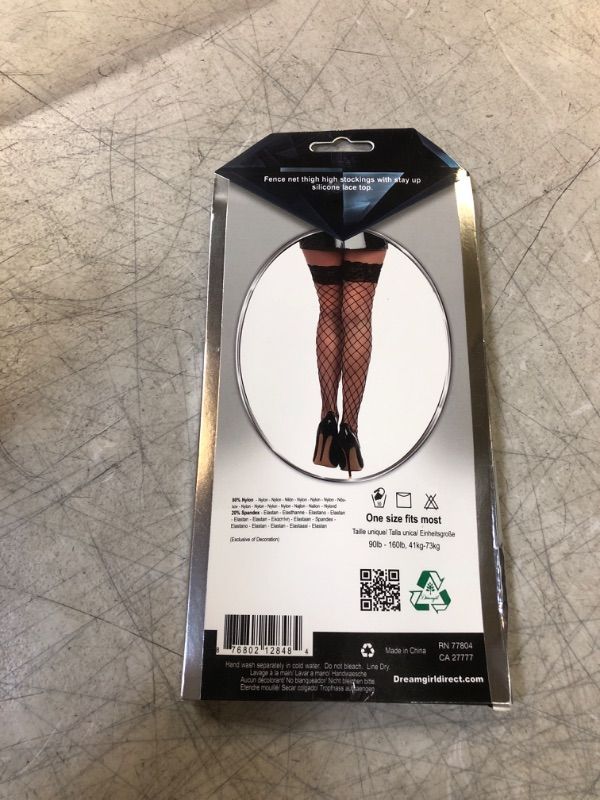 Photo 1 of Fence Net Thigh High Black O/s