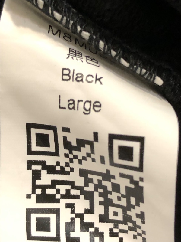 Photo 1 of Black Hoodie Large