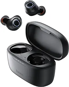 Photo 1 of Baseus Wireless Earbuds, 140H Playback -48dB Active Noise Cancelling Bluetooth 5.3 Earbuds with IPX6 Waterproof 4 ENC Mics 0.038s Low Latency Fast Charge Ear Buds for Android iOS - Bowie MA10
