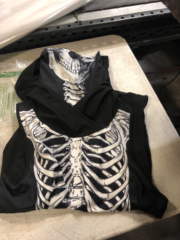 Photo 1 of KIDS SKELETON NO SLEEVE SHIRT ( SIZE: SMALL)  